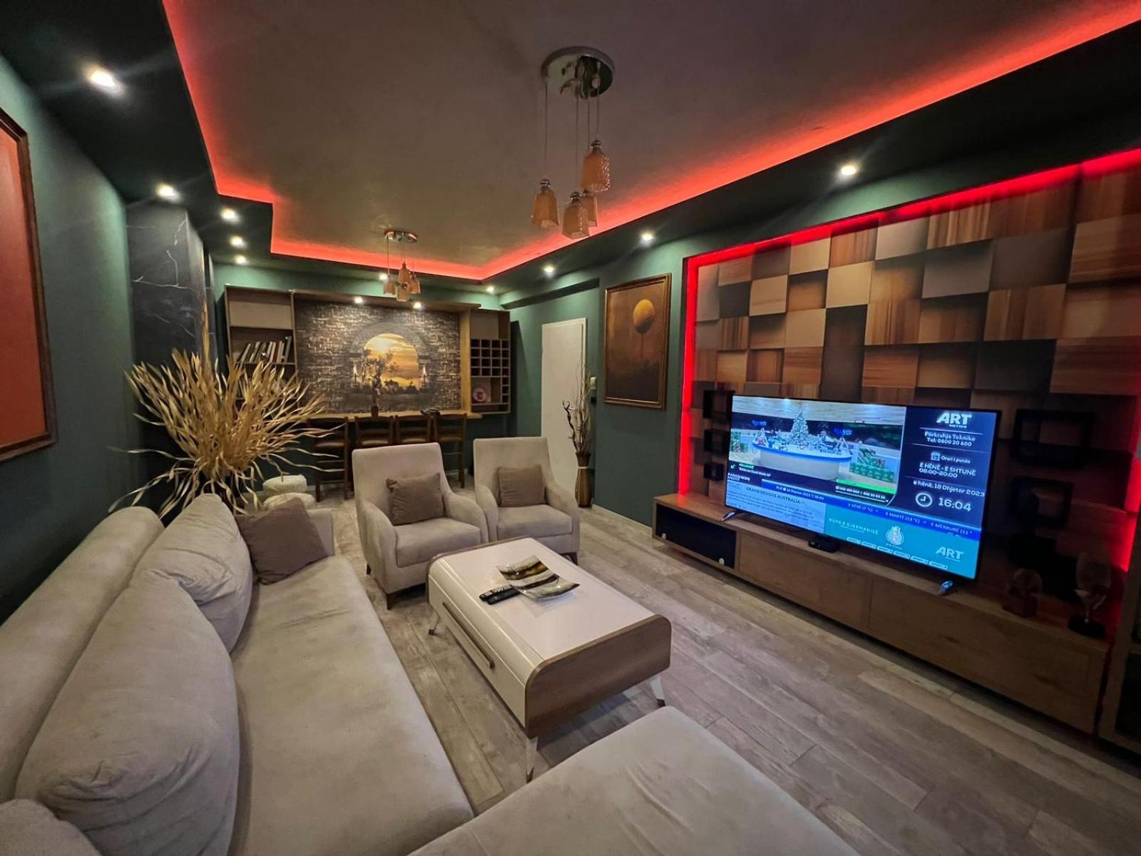 Luxurious Apartment With City View 프리슈티나 외부 사진